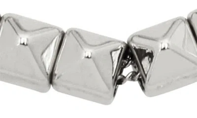 Allsaints Pyramid Flex Chain Bracelet