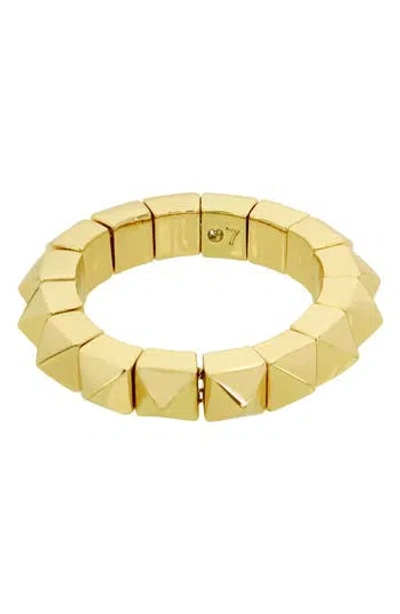 Allsaints Pyramid Chain Ring