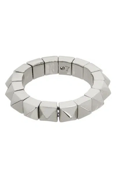 Allsaints Pyramid Chain Ring