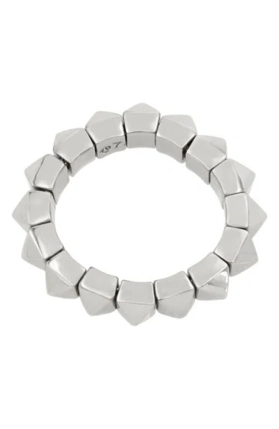 Allsaints Pyramid Chain Ring