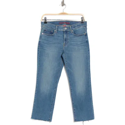 Lucky Brand Mid Rise Sweet Crop Raw Hem Jeans