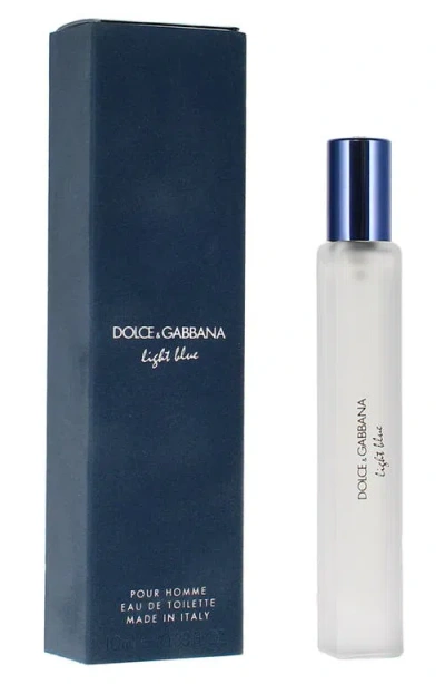 Dolce & Gabbana Dolce&gabbana Light Blue Pour Homme Eau De Toilette Travel Spray