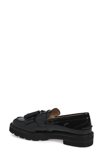 Stuart Weitzman Mila Patent Tassel Loafer