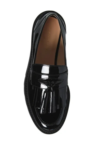 Stuart Weitzman Mila Patent Tassel Loafer