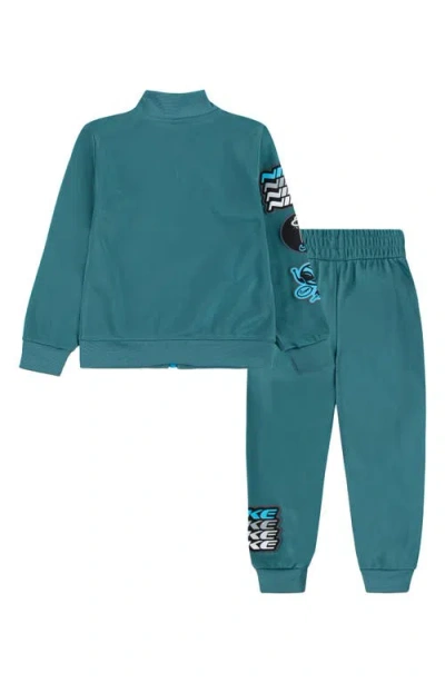 Nike Kids' Tricot Jacket & Joggers Set In Green