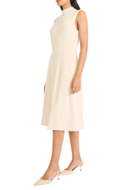 Maggy London Marled Knit Midi Dress