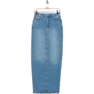 Good American Denim Maxi Skirt