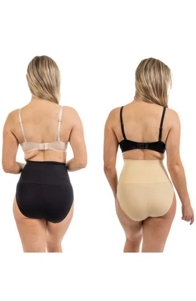 Body Beautiful 2-pack High Waist Shaping Briefs