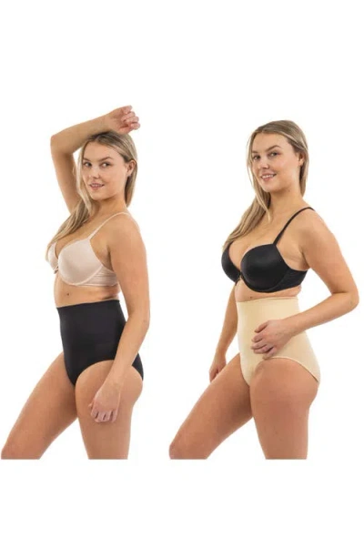 Body Beautiful 2-pack High Waist Shaping Briefs