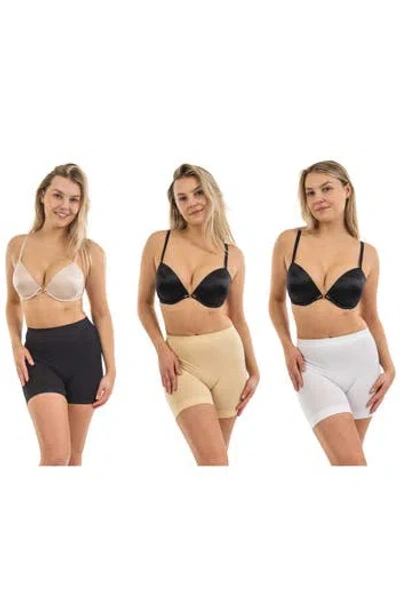 Body Beautiful 3-pack Seamless Slip Shorts