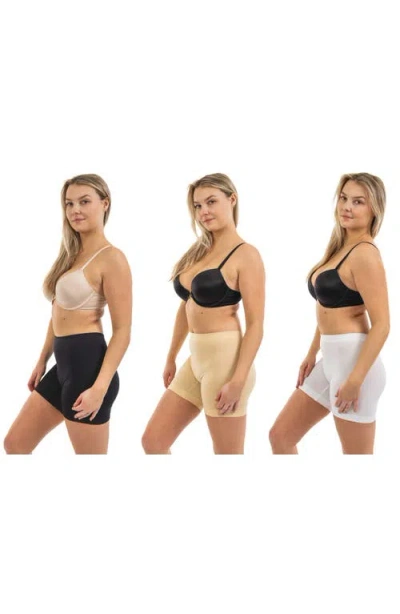 Body Beautiful 3-pack Seamless Slip Shorts