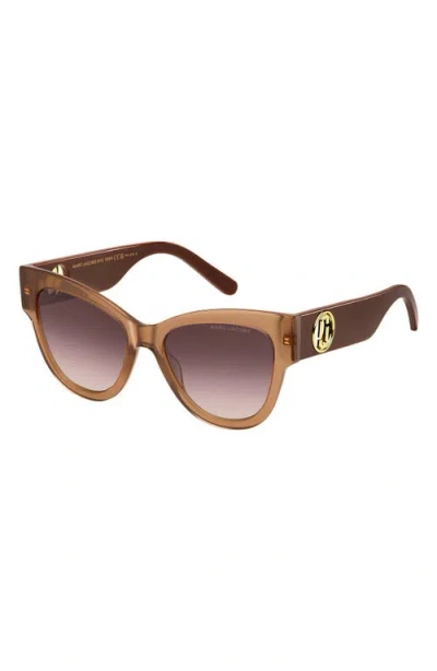 Marc Jacobs 53mm Gradient Cat Eye Sunglasses
