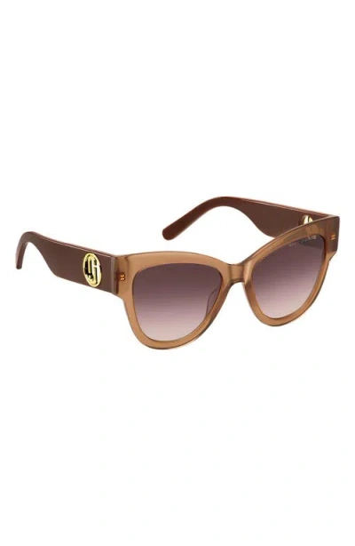 Marc Jacobs 53mm Gradient Cat Eye Sunglasses