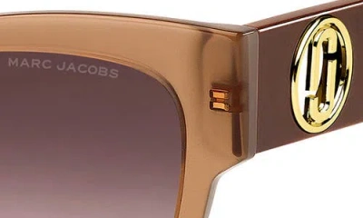Marc Jacobs 53mm Gradient Cat Eye Sunglasses