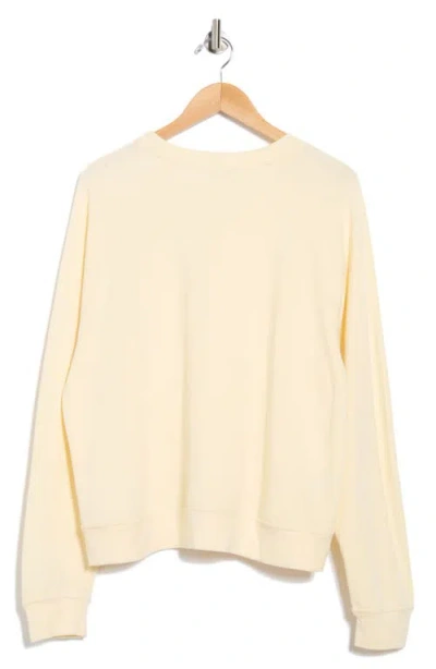 Vitamin A ® Cora Crewneck Cover-up Sweater In Neutral