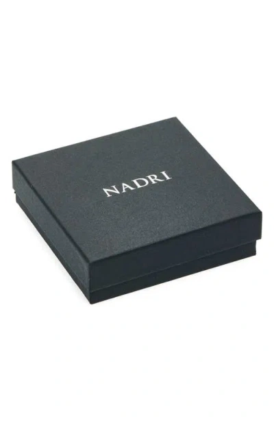 Nadri Set Of 2 Cubic Zirconia Cross & Stud Earrings