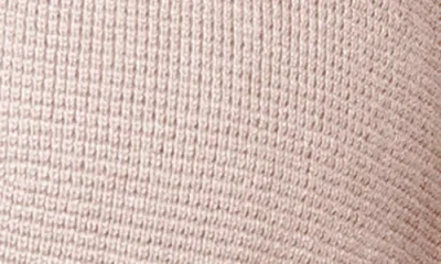 Cyrus Open Front Waffle Cardigan In Neutral