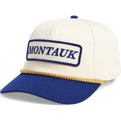 American Needle Montauk Roscoe Twill Adjustable Snapback Hat