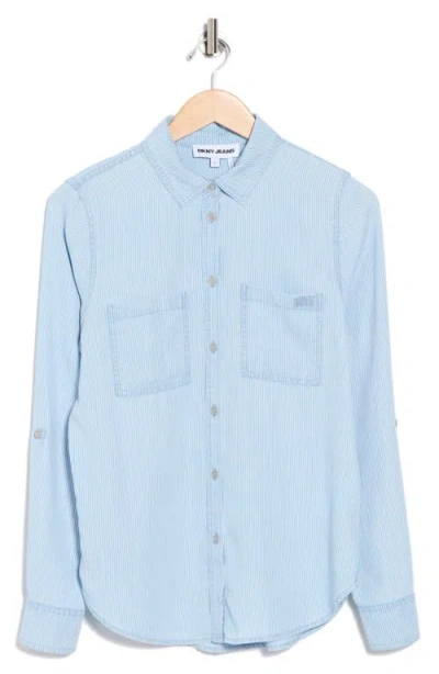 Dkny Jeans Denim Button-up Shirt