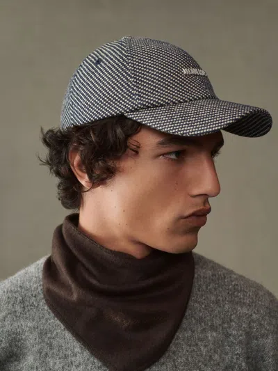 Jacquemus La Casquette Gadjo Cap In Gray