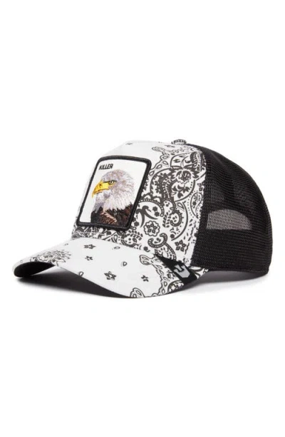 Goorin Bros . Problem Bald Eagle Patch Trucker Hat