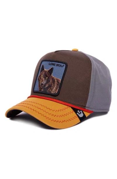 Goorin Bros . Lone Wolf Patch Snapback Hat