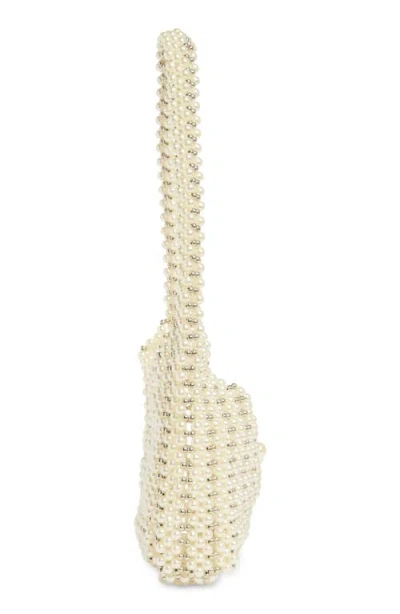 Dolce Vita Faux Pearl Shoulder Bag