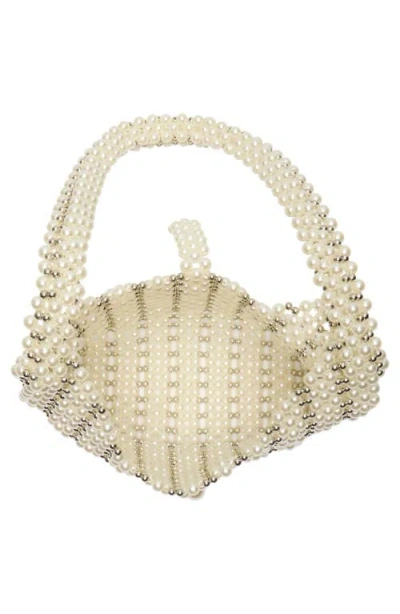 Dolce Vita Faux Pearl Shoulder Bag