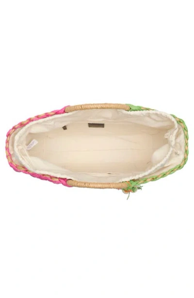 Dolce Vita Tassel Straw Shopper Tote Bag