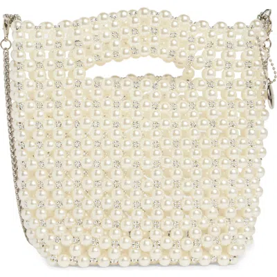 Dolce Vita Slouchy Faux Pearl Shoulder Bag