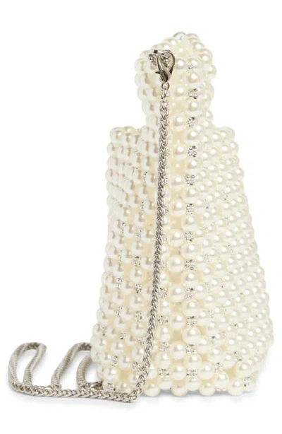 Dolce Vita Slouchy Faux Pearl Shoulder Bag