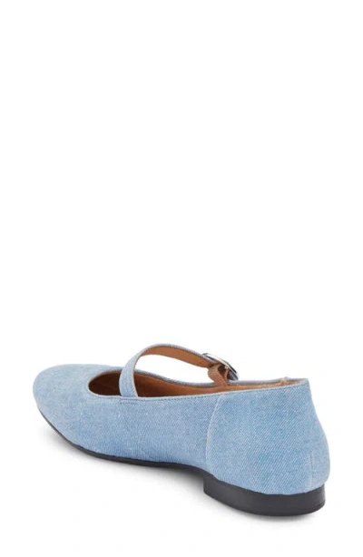 Naturalizer Kelly Chain Mary Jane Flat In Blue