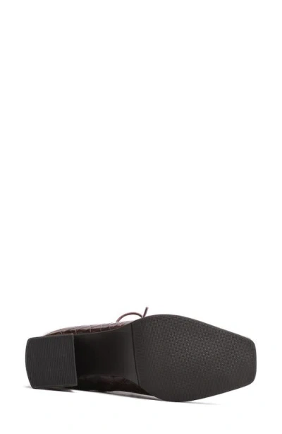 Ninety Union Fantastic Lace Up Boot In Black