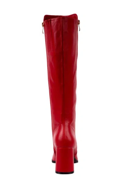 Ninety Union Link Nipped Toe Knee High Boot