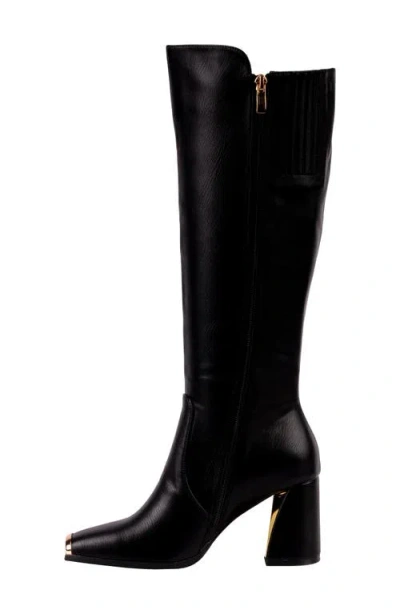 Ninety Union Link Nipped Toe Knee High Boot