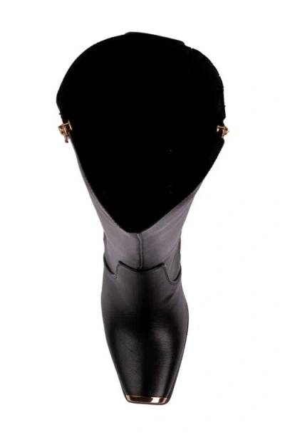 Ninety Union Link Nipped Toe Knee High Boot