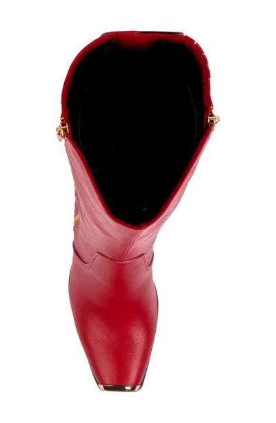 Ninety Union Link Nipped Toe Knee High Boot