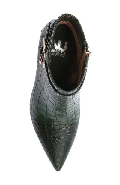 Ninety Union Groovy Croc Embossed Boot