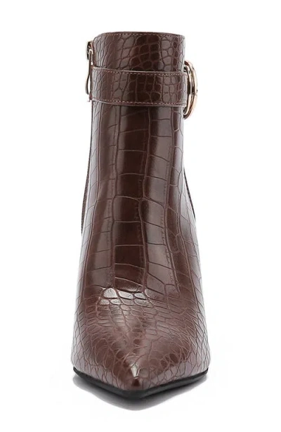 Ninety Union Groovy Croc Embossed Boot