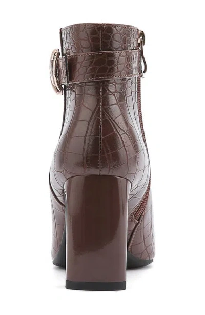Ninety Union Groovy Croc Embossed Boot
