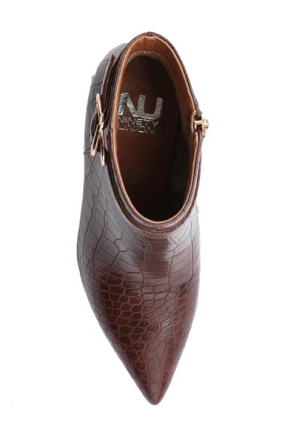 Ninety Union Groovy Croc Embossed Boot