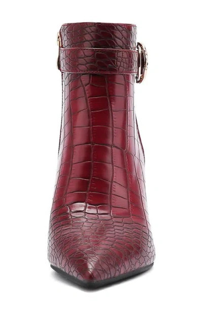 Ninety Union Groovy Croc Embossed Boot