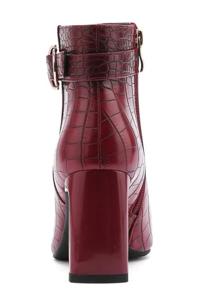 Ninety Union Groovy Croc Embossed Boot