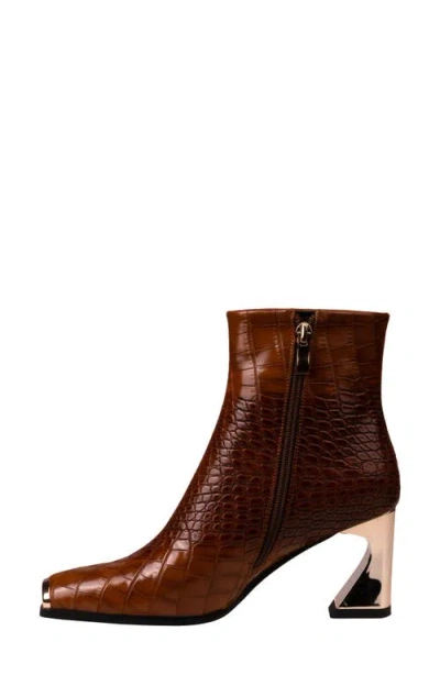 Ninety Union Lima Croc Embossed Boot