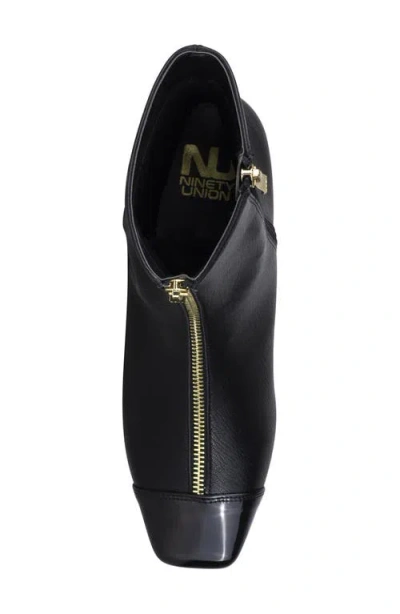 Ninety Union Elite Zip Block Heel Bootie