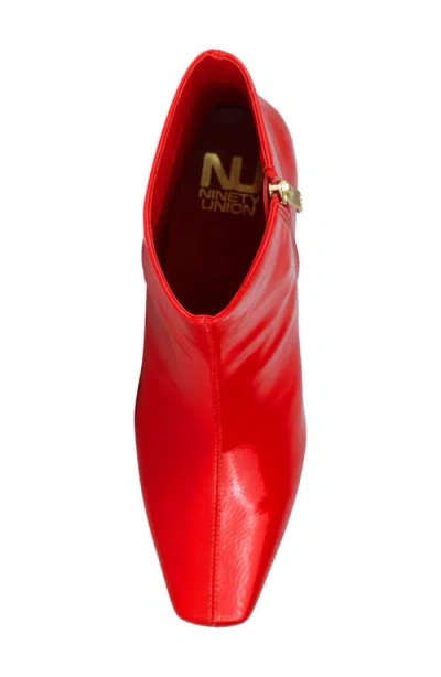 Ninety Union Napoli Fluted Block Heel Boot
