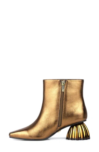 Ninety Union Napoli Fluted Block Heel Boot
