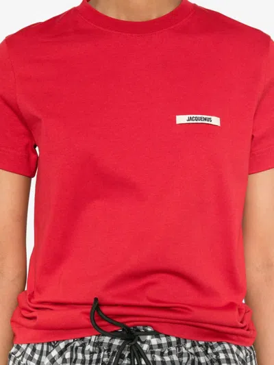 Jacquemus Round Neck Short Sleeve T-shirt