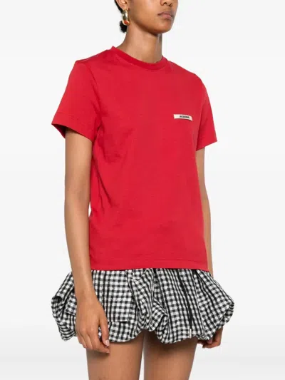 Jacquemus Round Neck Short Sleeve T-shirt