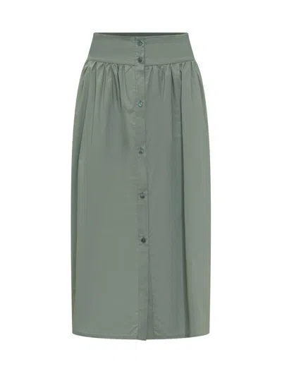 Woolrich Long Cotton Skirt